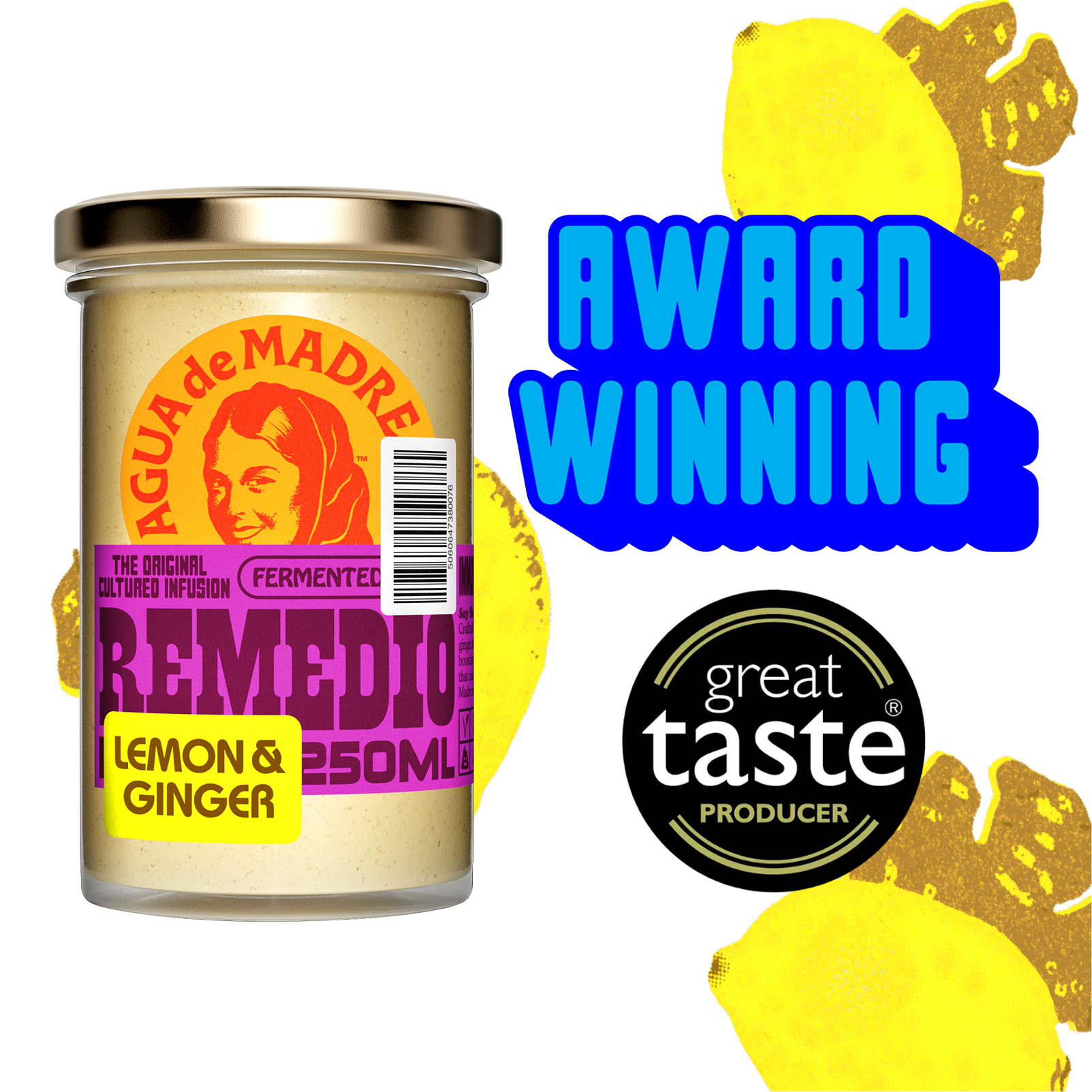 Lemon & Ginger Remedio Infusion Single Jar