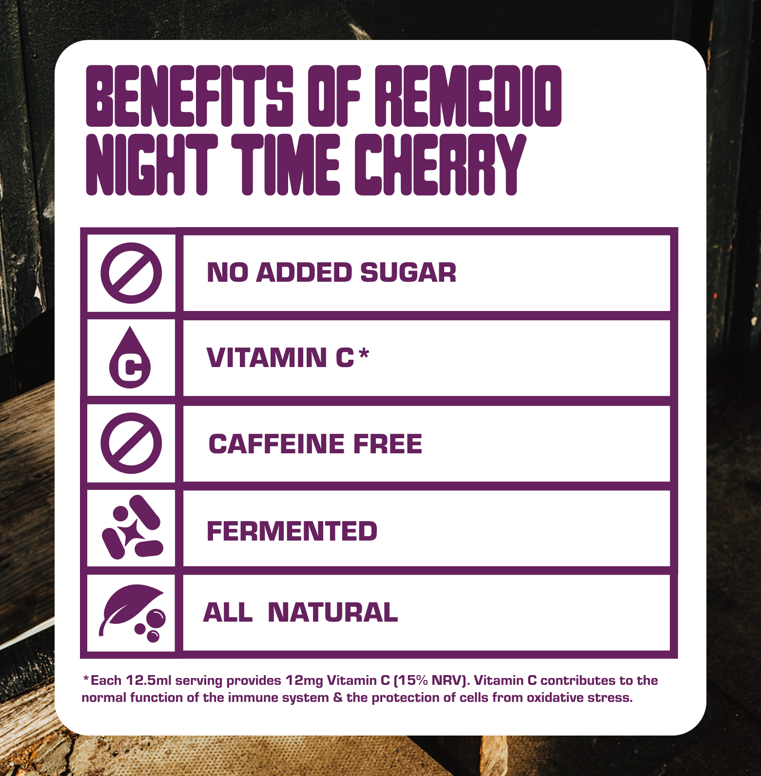 Remedio Night Time Cherry Single